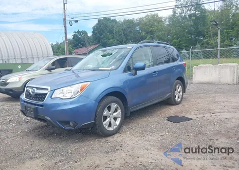 2015 Subaru Forester 2.5I Premium from USA, damaged, VIN JF2SJADC6FG590609